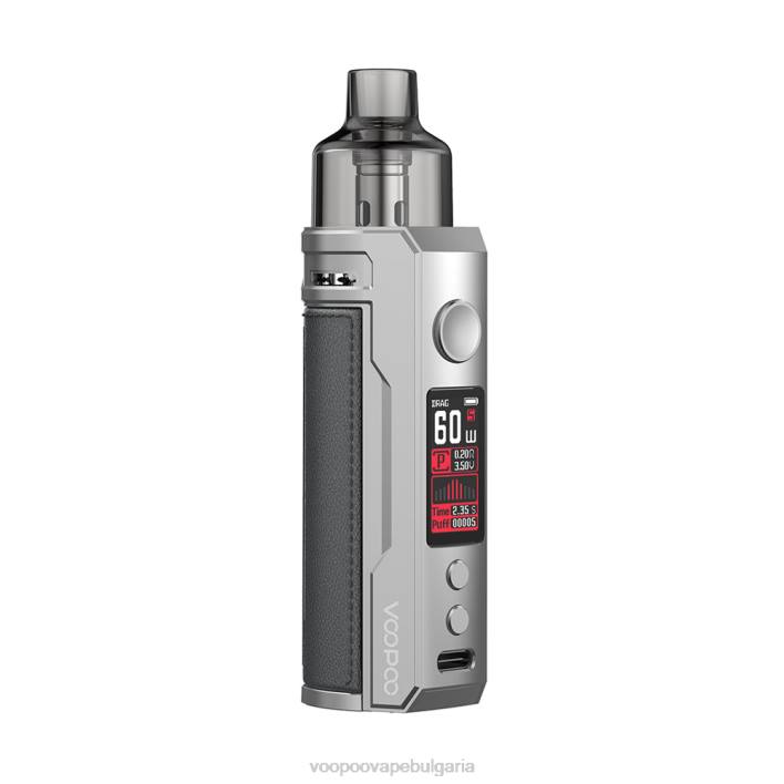 VOOPOO DRAG S под мод комплект - VOOPOO Vape Argus Bulgaria сребристо и тъмно сиво 8FHR204