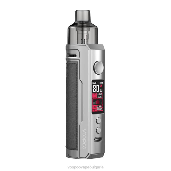 VOOPOO DRAG X под мод комплект - VOOPOO Vape Store сребристо и тъмно сиво 8FHR180